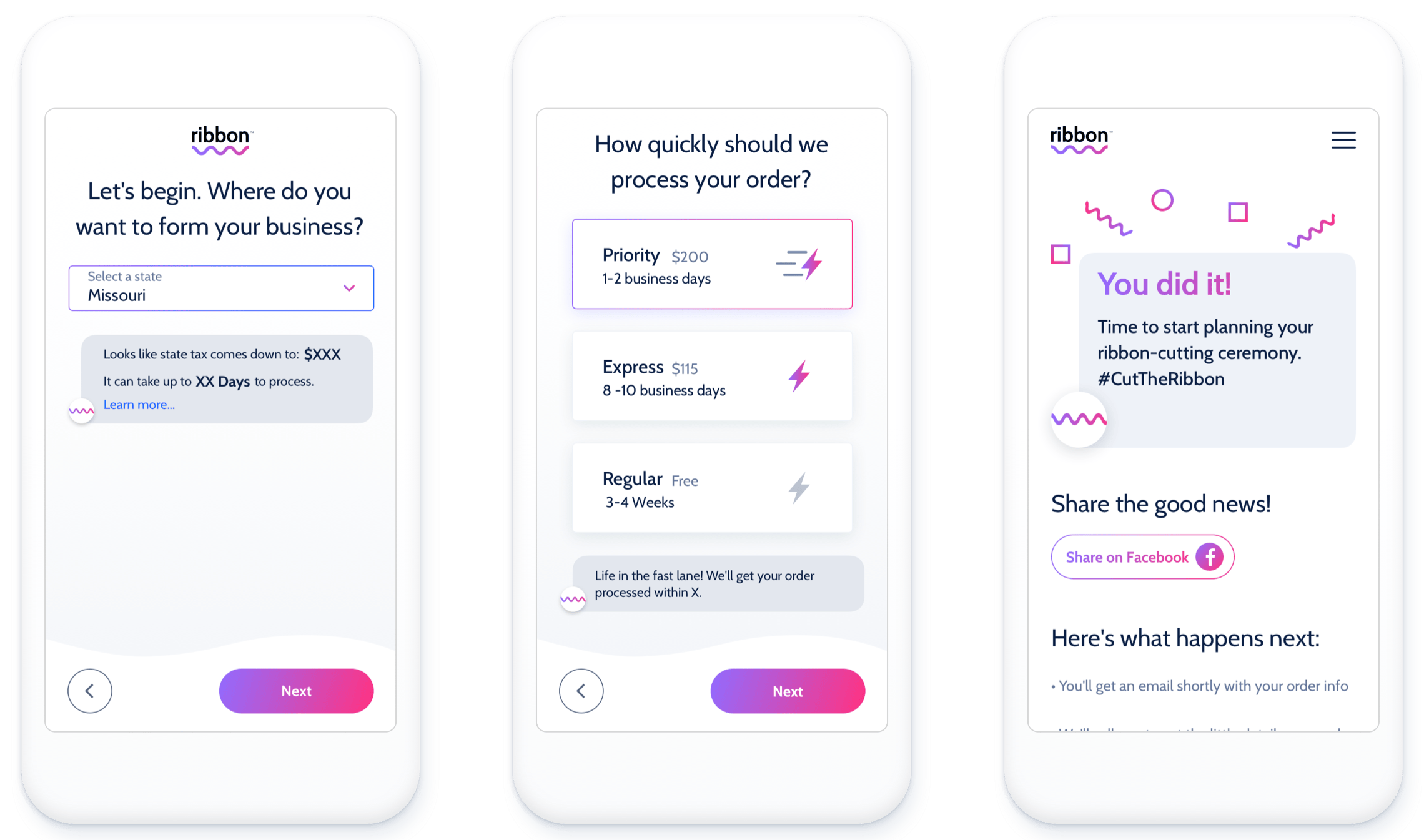 More mobile screens