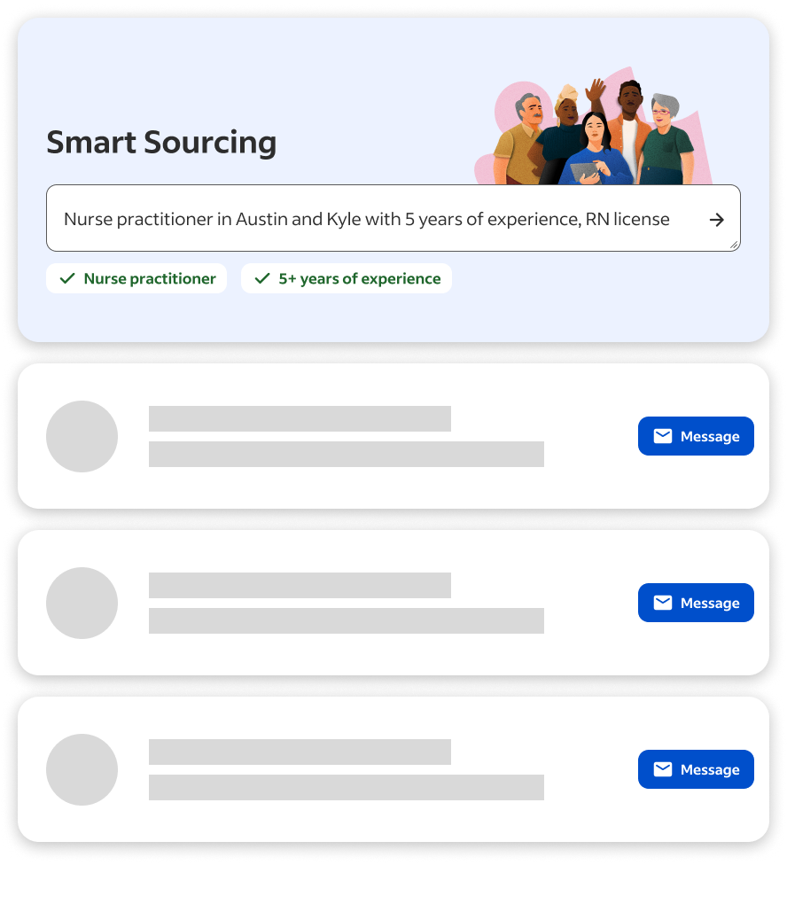Indeed natural language search interface